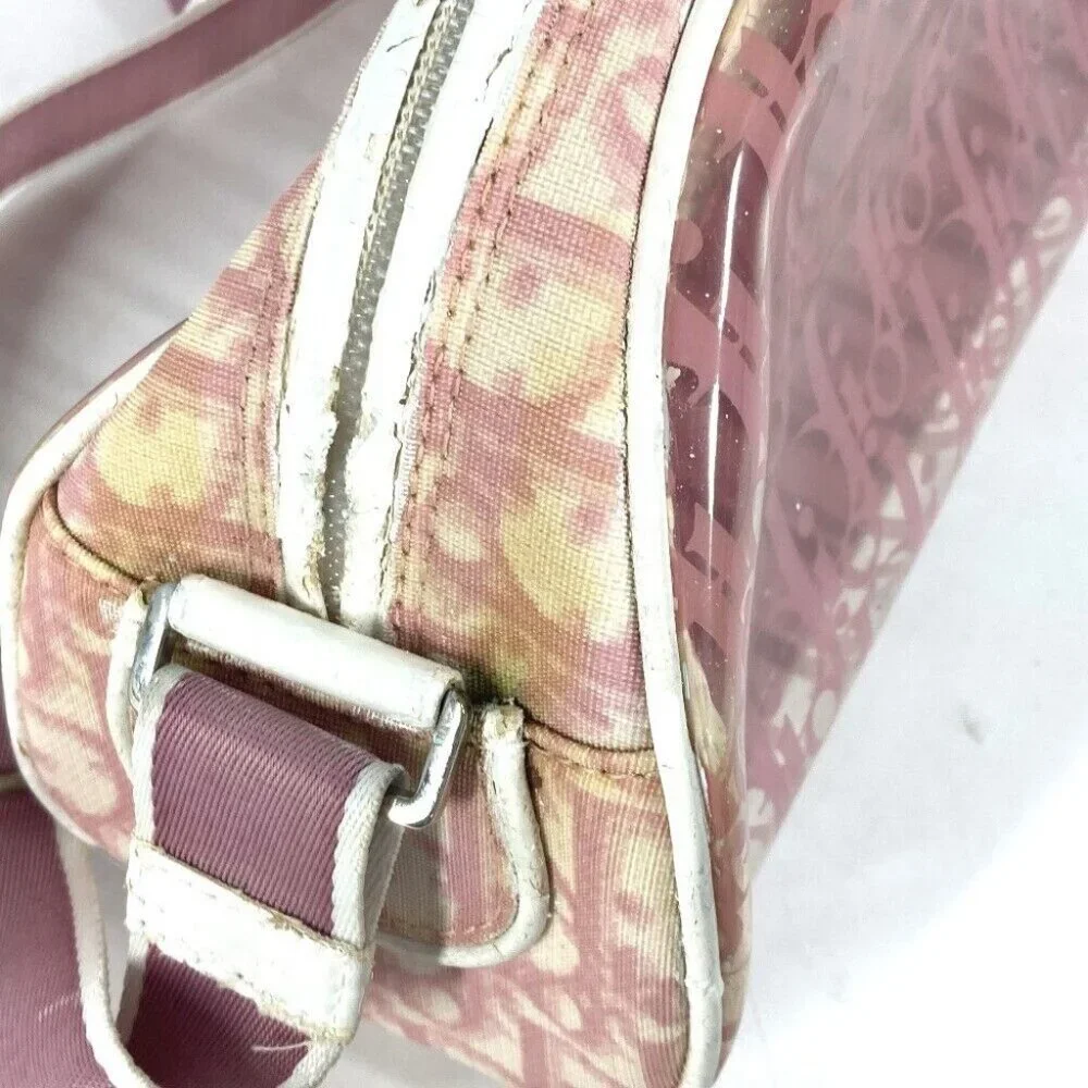 Dior Logo trotter Crossbody bag with drawstring pouch Shoulder Bag - Picture 9 of 15